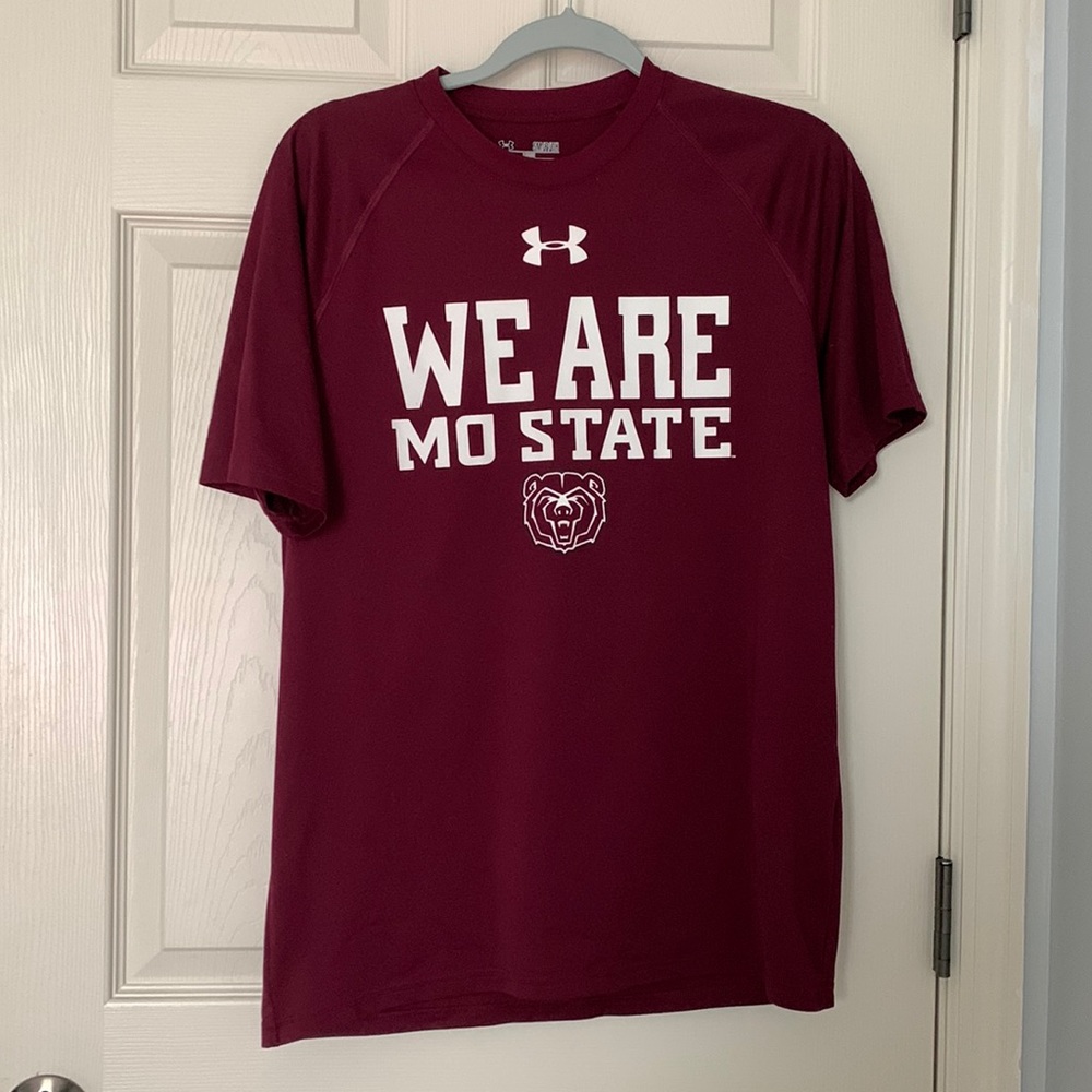 under armor missouri state dri-fit shirt